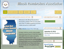 Tablet Screenshot of illinoispawn.org